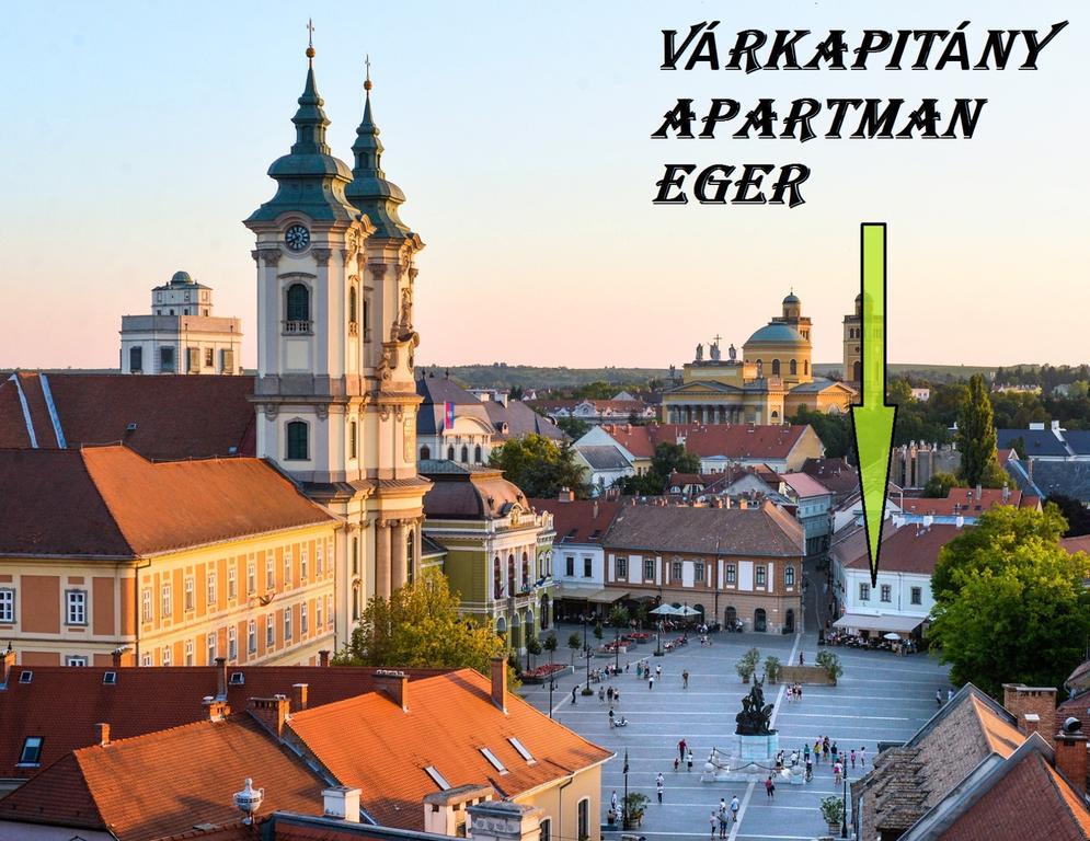 Varkapitany Apartman Eger Eksteriør bilde